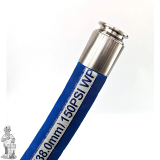 1,5 inch TC (38 mm ID) FlexiRoyal EPDM-brouwerijslang - 3 meter 