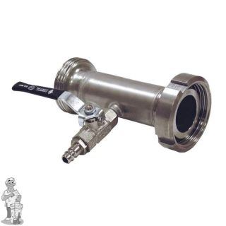 Venturi vloeistofinjector RVS NW- 40