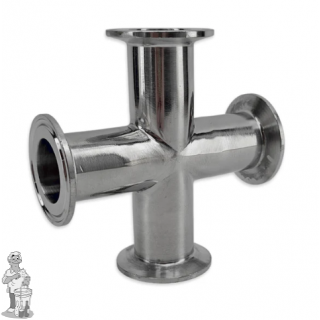 Tri Clamp Kruisstuk 1.5 Inch