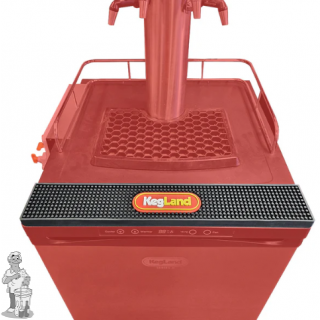 KegLand Premium zwarte rubberen barmat