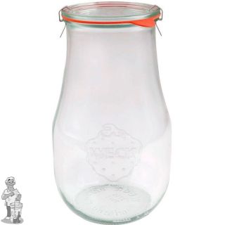 Weckglas tulp 1.75 ltr. per 4 stuks 738 (exclusief weckklemmen)