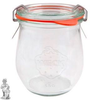 Weckglas mini tulp 0,22 ltr. per stuk 762 (exclusief weckklemmen)