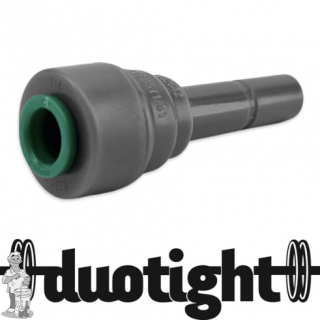Duotight verloopstuk 8mm mannelijk naar 6.35mm vrouwelijk