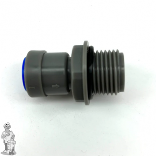 Duotight - 9,5 mm (3/8”) vrouwelijk x 1/2" mannelijk draad