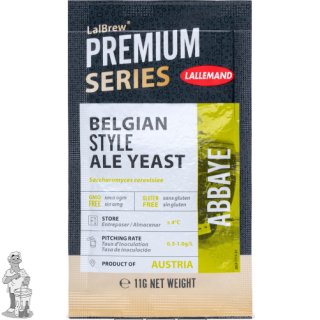 LALLEMAND LalBrew® Premium biergist gedroogd Abbaye - 11 g