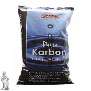Alcotec Pure Carbon 1,7 ltr universele actieve kool. 0.4-1.7 mm