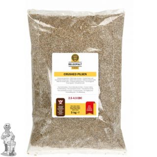 Belgomalt  Pilsner 3 kg Geschroot mout 2.5-4.5 EBC
