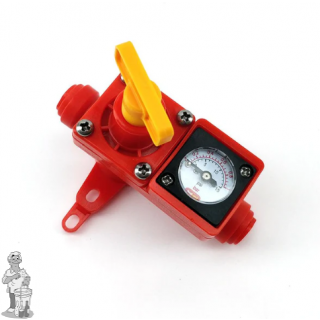 BlowTie 2 met geïntegreerde meter 0-15 psi - duotight