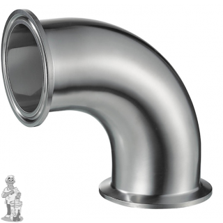 Universele  Micro 90° bocht 1,5"TC