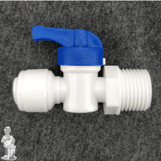 Duotight bolkraan 9.5mm (5/16”) X 1/2' mannelijke draad