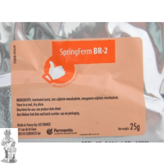 Fermentis gistvoeding SpringFerm BR-2 25 gram