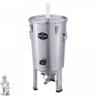 Brew Monk™ rvs vergistingsvat 30 liter. TC Deksel