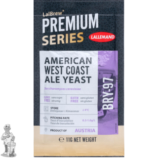 Lallemand LalBrew® Premium biergist gedroogd BRY-97 - 11 g