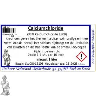 Calciumchloride 5 liter E 509