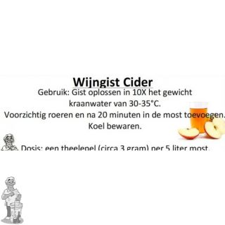 Wijngist Cider 40 gram