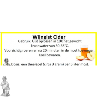 Wijngist Cider 40 gram