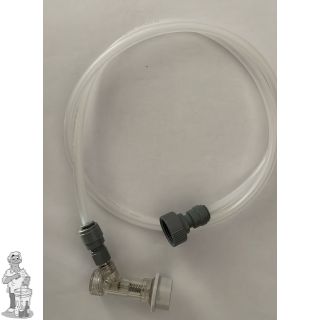 Ball lock aansluitingset CO2 met terugslagklep naar drukregelaar 