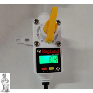Digitale Manometer voor Inline Regulator 0-6 bar (0-90 psi)
