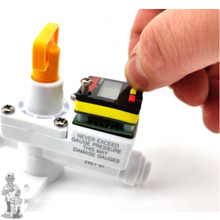 Digitale Manometer voor Inline Regulator 0-6 bar (0-90 psi)