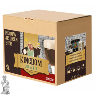 Kingdom Brew Kit - donker 5 liter voor bier maken in eigen keuken