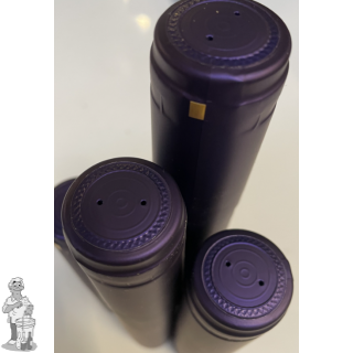 Krimpkapsules 50 stuks donker paars