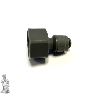 Duotight  6,35 mm (¼') vrouwelijk x ½ inch vrouwelijk draad