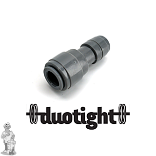 Duotight 6,35 mm (¼") vrouwelijk x 9,5 mm 3/8 vrouwelijk verloopstuk