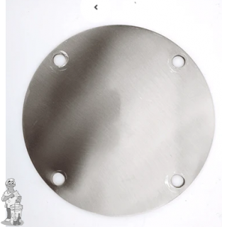 Kegland  Eindkap met bouten en moeren modulaire 76 serie