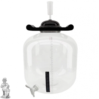 FermZilla - Flat Bottom 30L Fermenter - inclusief Air Lock,Tap and Sticker Thermometer