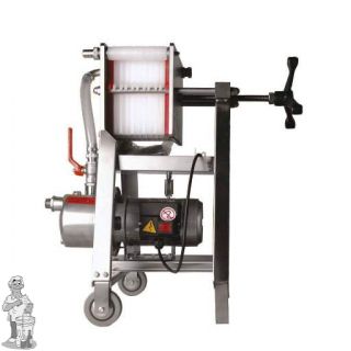 Platenfilter 20x20 RVS +pomp 10 platen