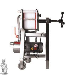 Platenfilter 20x20 RVS +pomp 20 platen