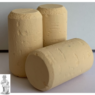 Gecolmateerde kurk 45 mm per 100 stuks