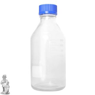 Gistfles glas steriliseerbaar 1000 ml