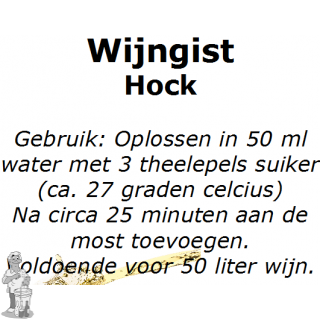 Wijngistsachet Hock 5 gram