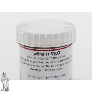 Unibrew wijngist voor hoge alcohol (S103) 40 gram