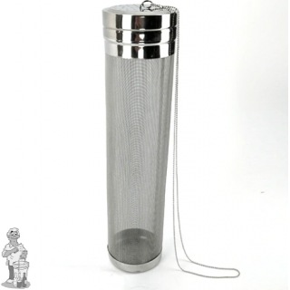 RVS Hop Tube met ketting
