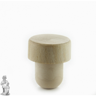 Porto kurk T-kurk kop Hout 100 stuks (19.5- 20 mm)