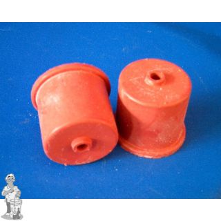Rubbercap met gat 50 mm