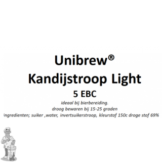 Kandij siroop Licht 5 EBC