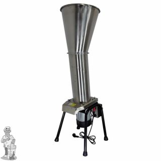 Appel peer molen / vreter Kegland RVS 1200 kg per uur  elektrisch
