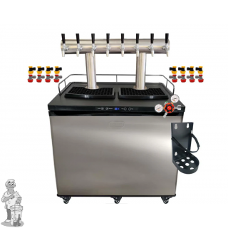 Kegland Series X Plus kegerator met 8 kranen 
