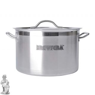 Brewferm brouwketel RVS 20 liter (36 x 24 cm)