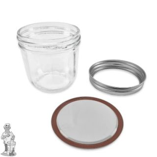 Mason Jars 300 ml met deksels - 12 stuks (Haul)