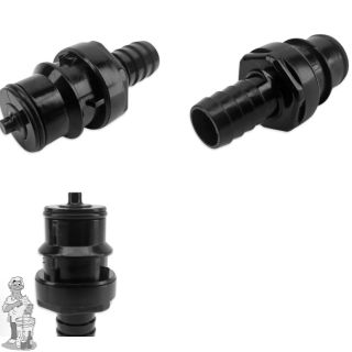 JoinTech mannelijke connector met automatische uitschakeling x 13 mm slangtule