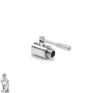 Speidel 1" RVS kogelkraan voor FD tanks