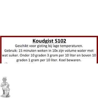 Koudgist korrelgist 40 gram