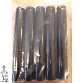 Krimpcapsules Groot zwart 34,5x55 100st