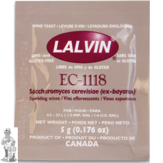 Lallemand Lalvin™ EC1118™ Prise de Mousse - 5 gram 