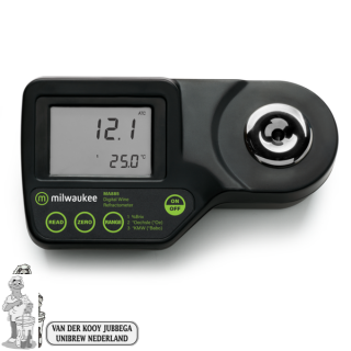  Refractometer digitaal Brix / Potentiël Alcohol Refractometer
 MA 884