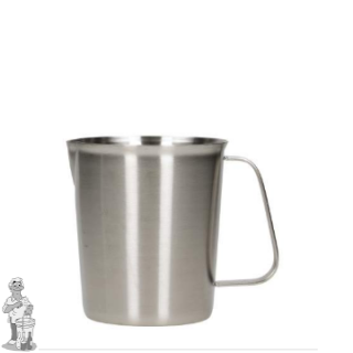 Gegradueerde rvs maatkan - 500 ml